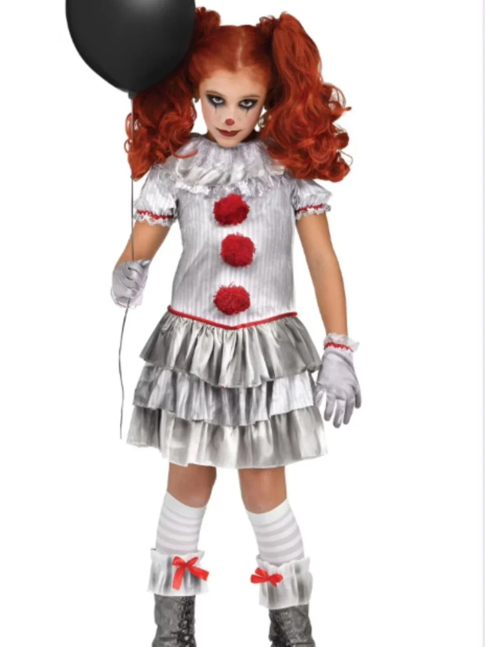 NWT Carnevil Clown Halloween costume - S (6/6X)